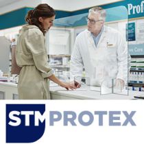 STM Protex Counter Sneeze Guard