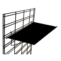 Straight Sheet Metal Shelves