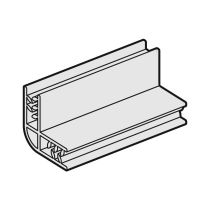 KUDACLIP - 90° Sign Connetor, 1" Long Clear