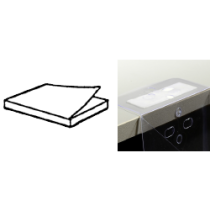 Posipads, ¾” x 3”